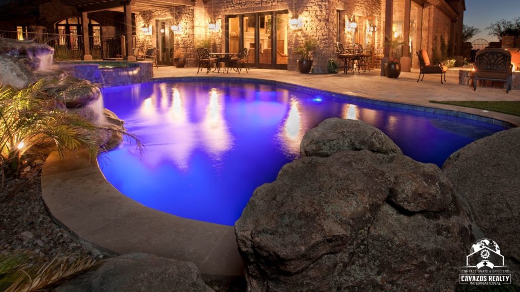 buy a home with a pool in texas