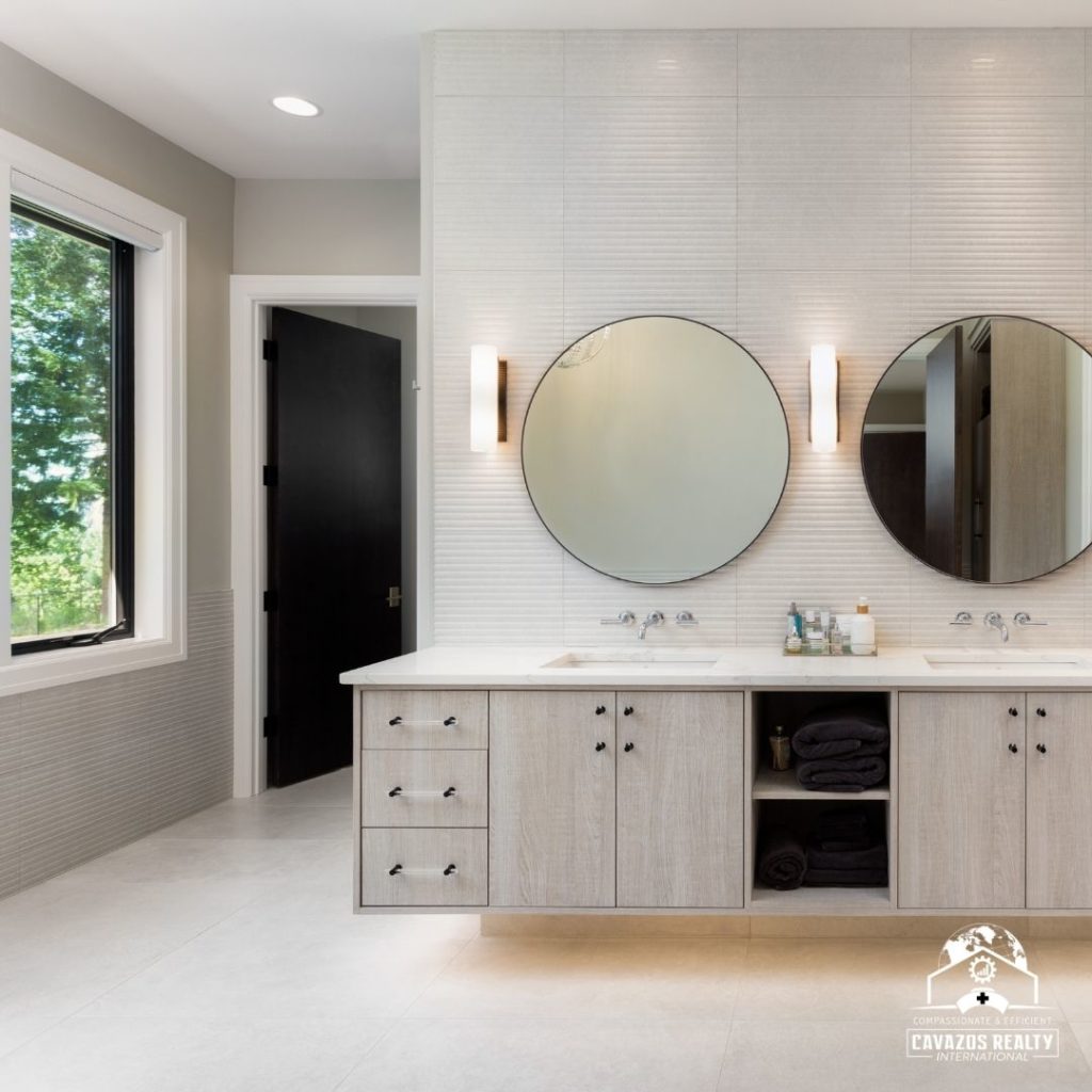 modern home design natural lighting bathrooms