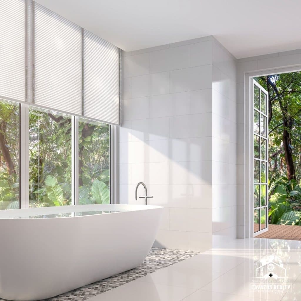 modern home design natural lighting bathrooms (2)