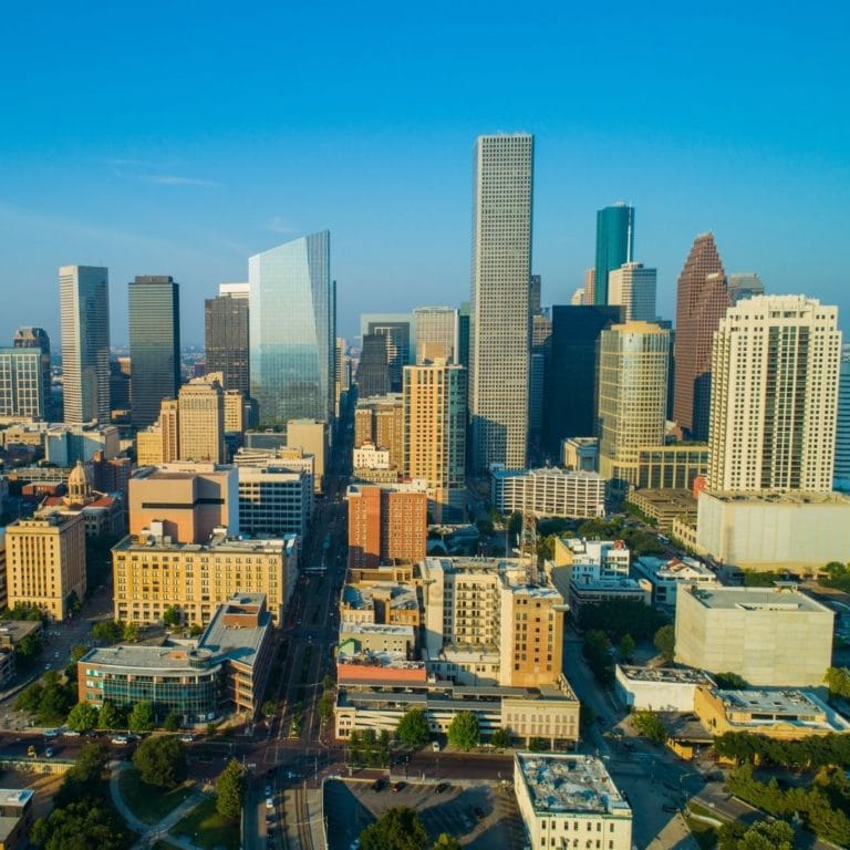 houston downtown photo - relocation services