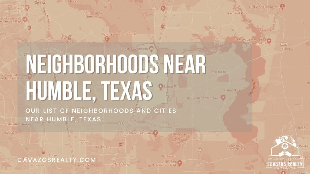 neighborhoods near humble tx