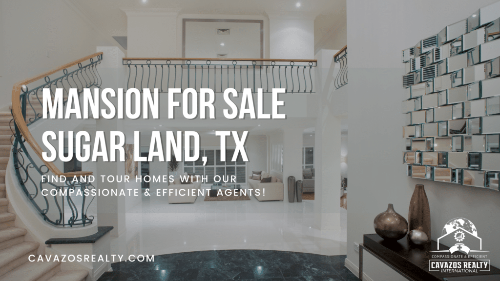 mansion for sale in sugar land tx with a pool
